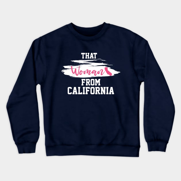 Nancy Pelosi, That Woman From California. Crewneck Sweatshirt by VanTees